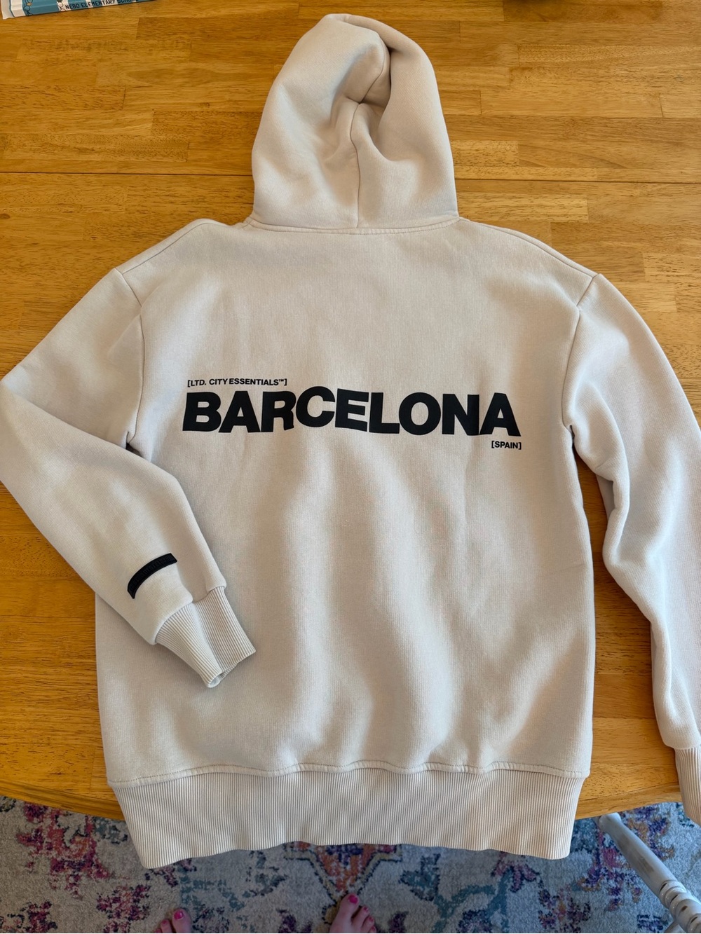 Trust Amsterdam Essentials Hoodie Barcelona - Moon Beam
